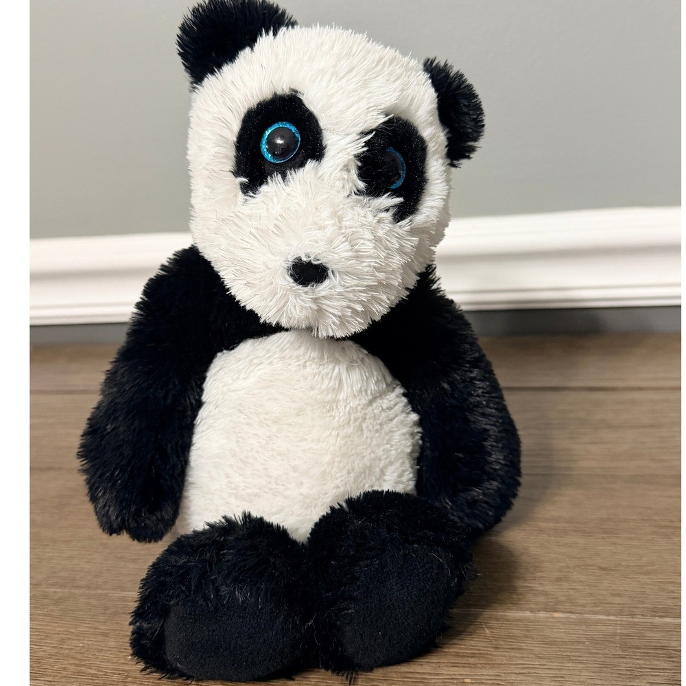 Ty Cuddlys Fluff the Panda Stuffed Animal Plush Toy